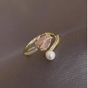 Tulip Bud Pearl Ring for Women | Elegant and Unique Design by Ultimate Fine