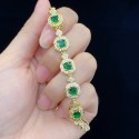 Multi-Color Stones and Zircons Bracelet for Women | Vibrant Fashion Jewelry