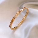 Retro Palace Style Bracelet for Women | Unique Ins Niche Design – Ultimate Fine | Single Bangle