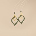 Long Green Diamond Earrings for Women | Sophisticated Statement Jewelry – Ultimate Fine