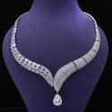 SHEIN Hot-Selling Jewelry Four-Piece Set – Necklace, Earrings, Ring & Bracelet with 3A Zircon