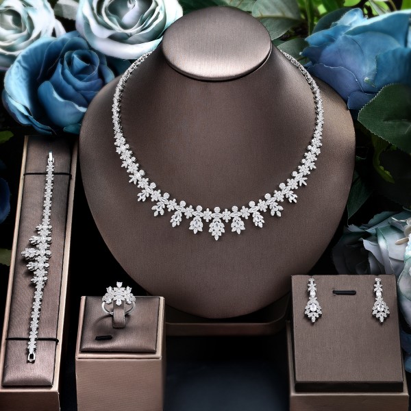 Necklace Earrings Set | Elegant Jewelry Set for Women