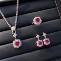 Elegant Pendant, Earring, and Ring Set for Women | Complete Jewelry Ensemble