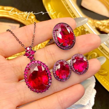 Necklace Colored Gemstone Earrings | Exquisite Jewelry for Every Occasion