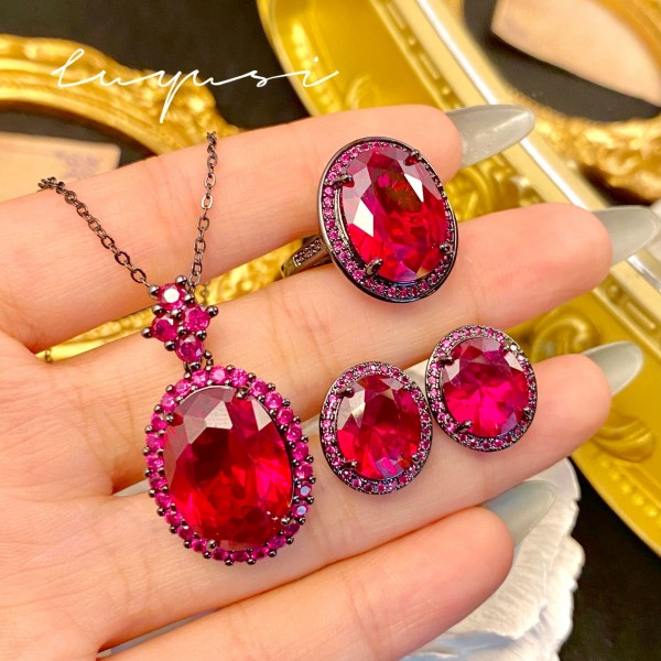 Necklace Colored Gemstone Earrings | Exquisite Jewelry for Every Occasion