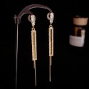 Long Tassel Earrings | High-End Niche Fashion Design for Elegant Women