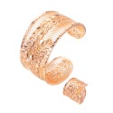 Open Copper Bracelet Ring | Trendy Fashion Jewelry for Women | Single Bangle