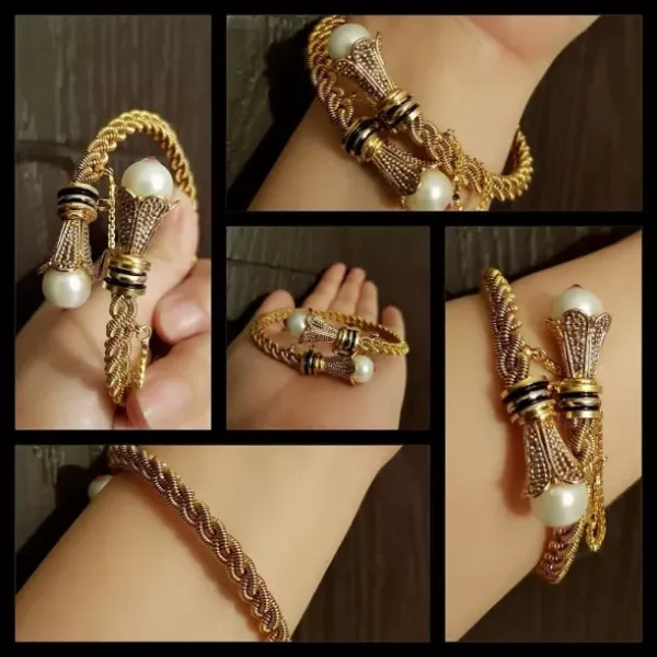 Elevate Your Look with Traditional Pearl Bangle | Timeless Elegance | Single Bangle