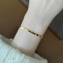 Minimalist Plain Bangle Bracelet for Women – Effortless Elegance | 6 Bangles Set | Single Bangle