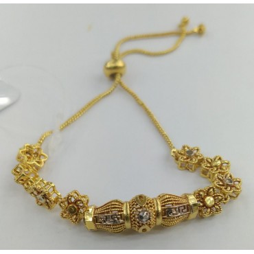 Stylish Gold-Plated Bracelet