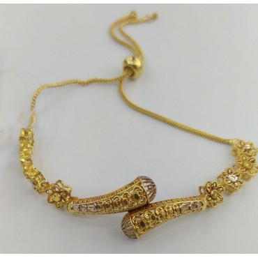 Stylish Gold-Plated Bracelet