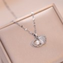 Korean version of diamond-studded fashionable female  pendant net celebrity jewelry