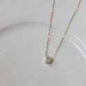 14K Gold Plated Silver Necklace – Timeless Elegance for Every Occasion