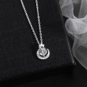 Elegant Silver Star and Moon Necklace for Women – Celestial Charm