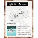 LOLIAS Classic Initial Cufflinks for Men | Elegant Accessories with Gift Box