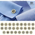 HAWSON A-Z Initial Cufflinks | Stylish Personalized Accessories