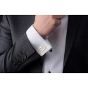 Custom Monogram Letter Initial Cufflinks | Perfect Wedding & Groomsmen Gift