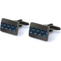 Mr.Van Carbon Fiber Cufflinks for Men