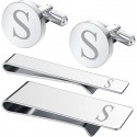 BodyJ4You Cufflinks & Tie Bar Set