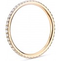 PAVOI 14K Gold Plated Diamond Ring for Women  