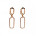 European and American Fashion Super Flash Diamond Earrings