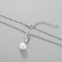 Elegant European & American Bridal Jewelry Set Pearl Diamond